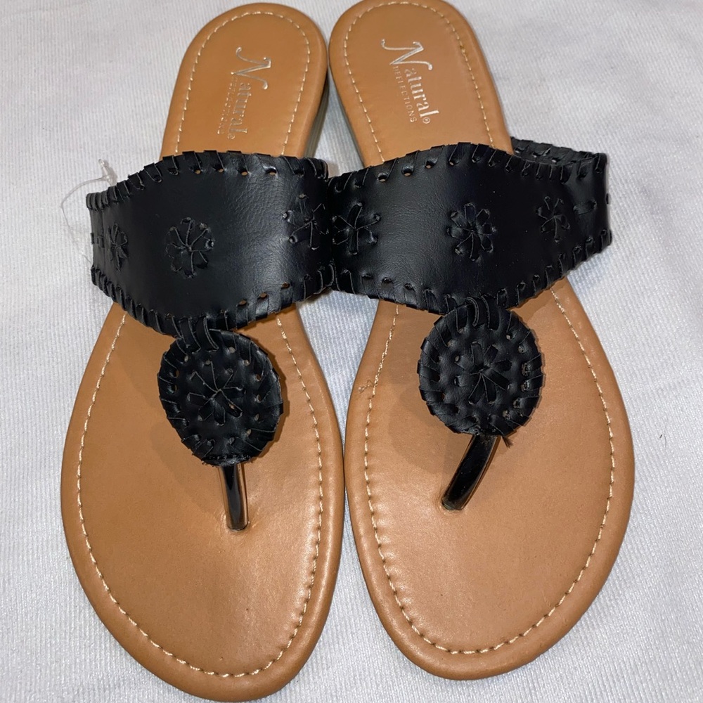 Natural reflections sandals sz 9